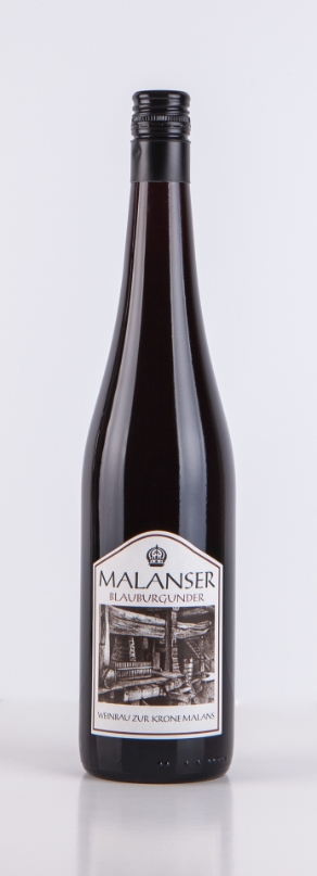 Malanser Blauburg. BIO AUSLESE